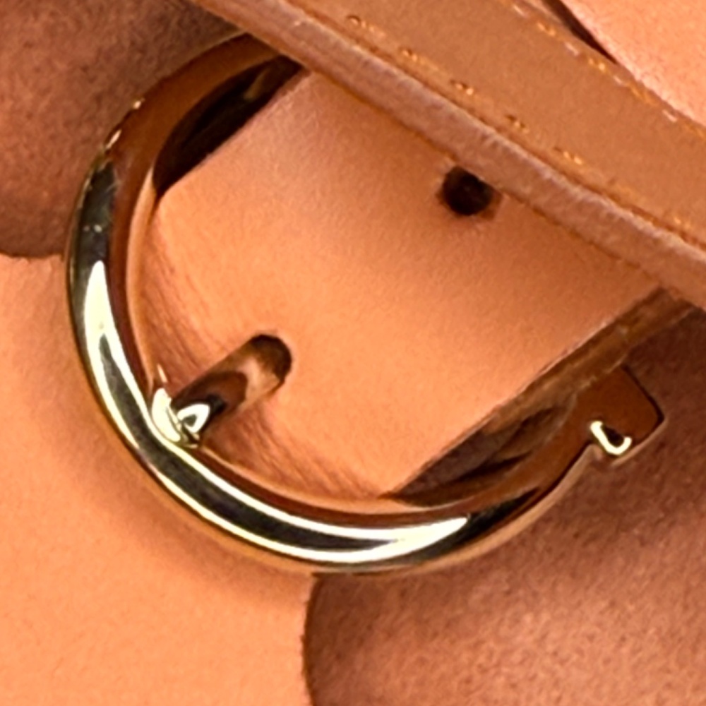 Salvatore Ferragamo Two Way Shoulder Bag AF-21 4875 Pink Suede Leather Women's - Picture 7 of 13